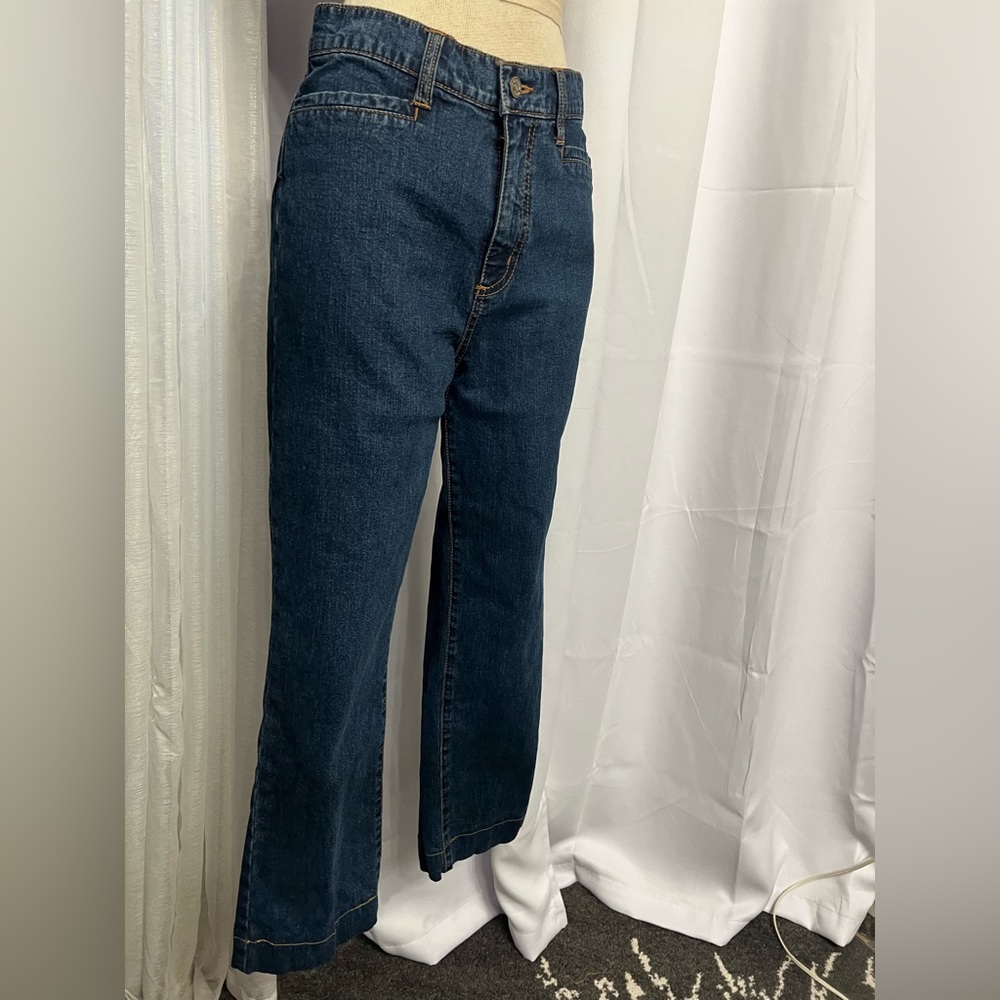 FDJ French Dressing Jeans Sz 4 Bootcut with front pockets Medium Wash vintage